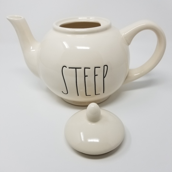 Rae Dunn STEEP Teapot - Picture 2 of 5